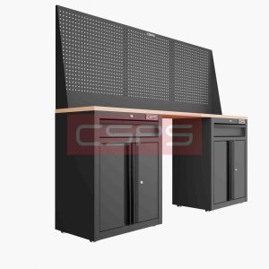 Tủ dụng cụ CSPS 183cm - 2 tủ màu Đỏ 08 hộc kéo