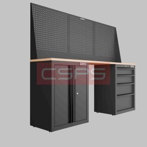 Tủ dụng cụ CSPS 183cm - 2 tủ màu Đỏ 00 hộc kéo