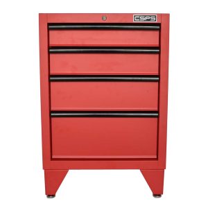 Tủ dụng cụ CSPS 61cm - 04 hộc kéo màu Đen tay cầm đen