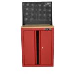 Tủ dụng cụ CSPS 61cm - 00 hộc kéo màu Đỏ,Có mặt ván & vách lưới