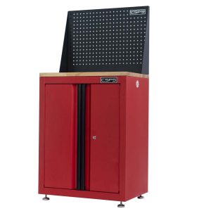 Tủ dụng cụ CSPS 61cm - 00 hộc kéo màu Đen,Có mặt ván & vách lưới
