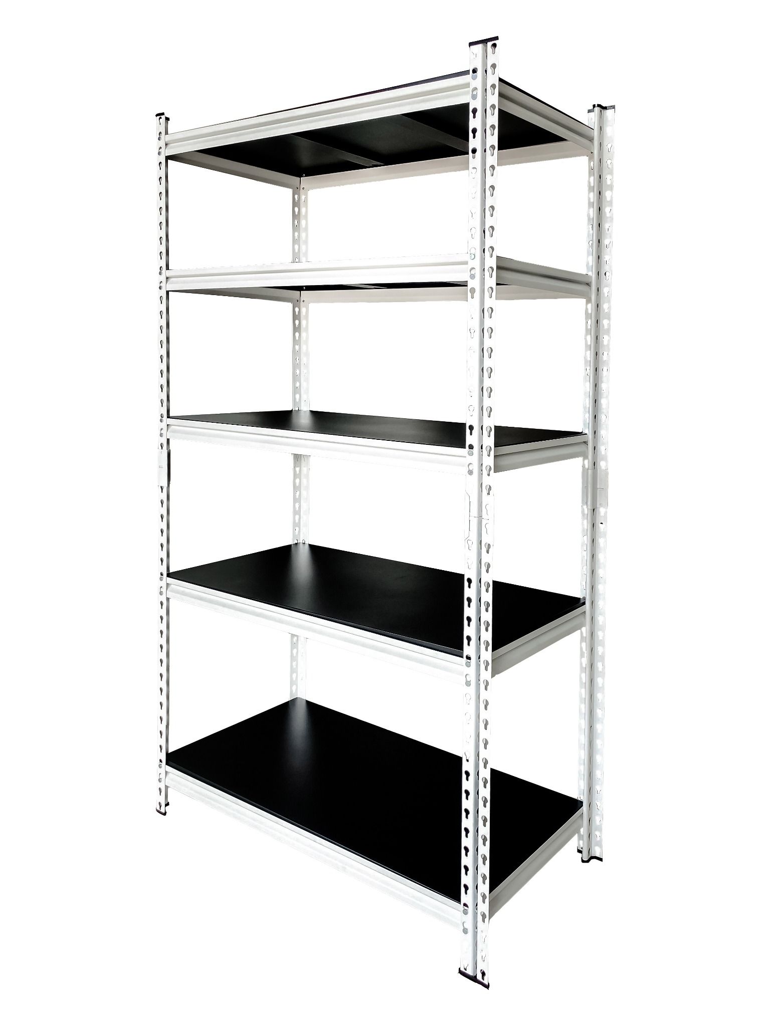 Kệ thép 5 tầng CSPS ngăn thép 122cm màu Trắng Đen
