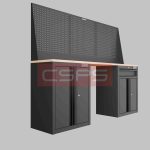 Tủ dụng cụ CSPS 183cm - 2 tủ màu Đen