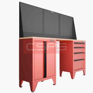 Tủ dụng cụ CSPS 183cm - 2 tủ màu Đen 00 hộc kéo