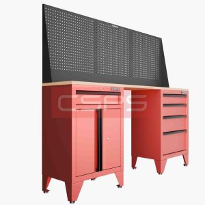 Tủ dụng cụ CSPS 183cm - 2 tủ màu Đỏ