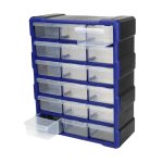 Hộp Đựng Đồ Nghề 18 Ngăn Nhựa Workpro WP283011