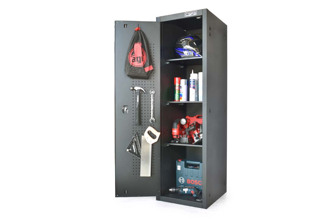 Tủ dụng cụ CSPS 48cm - 03 vách ngăn màu đen