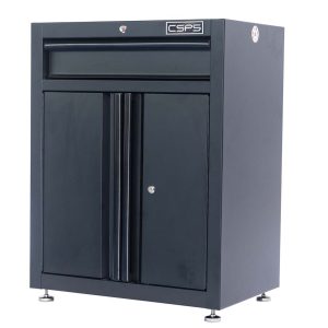 Tủ dụng cụ CSPS 61cm - 01 hộc kéo màu Đỏ, Không mặt ván & vách lưới