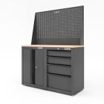 Tủ dụng cụ CSPS 122cm màu Đen 04 hộc kéo