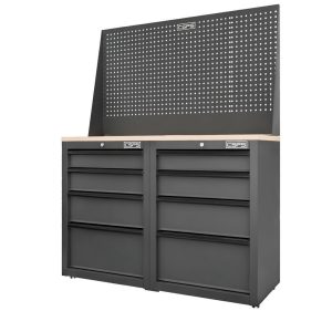 Tủ dụng cụ CSPS 122cm màu Đen 04 hộc kéo