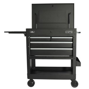 Tủ di động CSPS 84cm Màu Đen - 04 hộc kéo tay cầm Đen