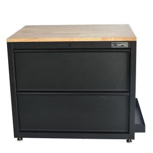 Tủ dụng cụ CSPS 91cm đen/đỏ - 02 hộc kéo