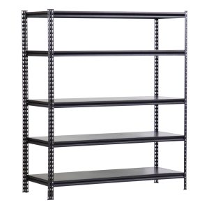 Kệ thép 5 tầng CSPS ngăn thép 91cm màu Trắng Đen