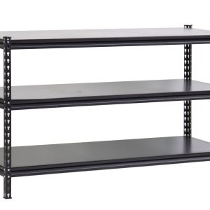 Kệ thép 5 tầng CSPS ngăn thép 122cm màu Đen Trắng