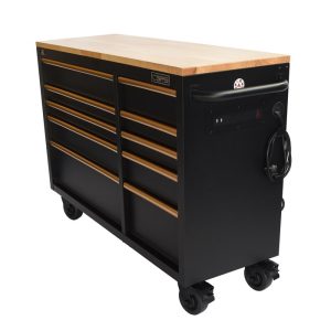 Tủ dụng cụ CSPS 132cm - 10 hộc kéo tay - Đen/Vàng