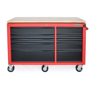 Tủ dụng cụ CSPS 142cm - 10 hộc kéo màu Đỏ phối tay cầm Đen