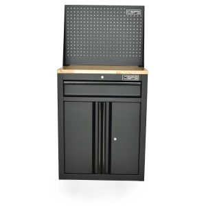 Tủ dụng cụ CSPS 61cm - 01 hộc kéo màu Đen, Không mặt ván & vách lưới