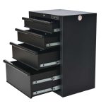 Tủ dụng cụ CSPS 61cm - 04 hộc kéo màu Đen tay cầm đen