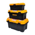 Bộ 3 Hộp Nhựa Đựng Công Cụ 14"+17"+20" (Khóa Nhựa) INGCO PBXK0301