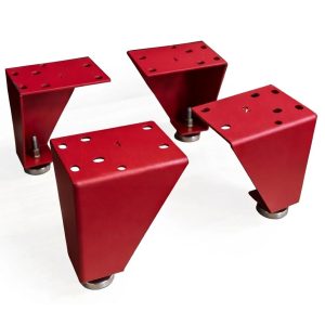 Chân tủ CSPS Đen/ Đỏ - Đỏ