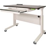 Bàn điều chỉnh chiều cao bằng điện CSPS 117cm màu trắng