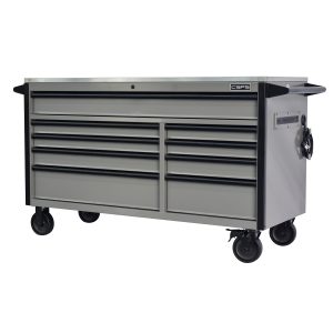 Tủ dụng cụ CSPS 152cm - 09 hộc kéo Trắng - Xám