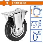 Bánh Xe Đẩy Cao Su Cố Định 3" WADFOW WJL3331