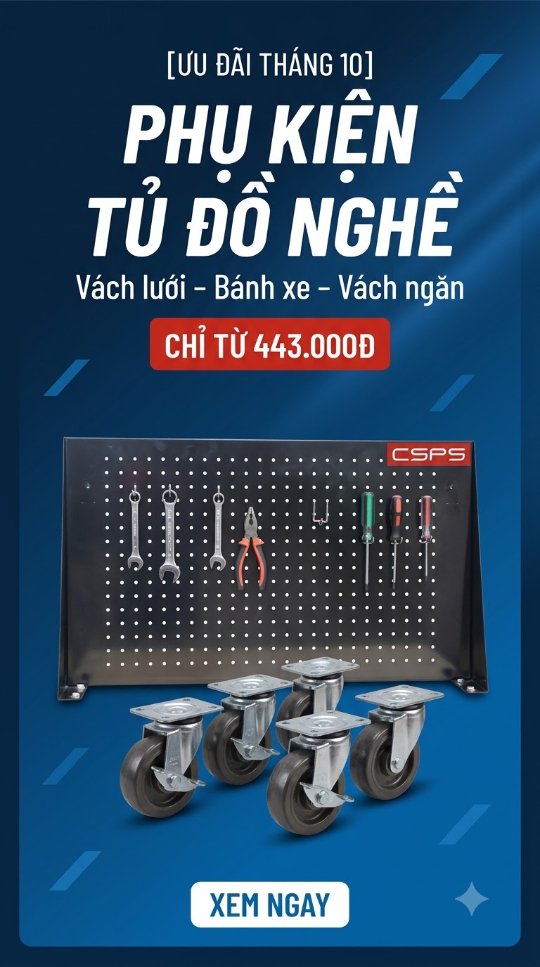 Ưu đãi phụ kiện tủ đồ nghề