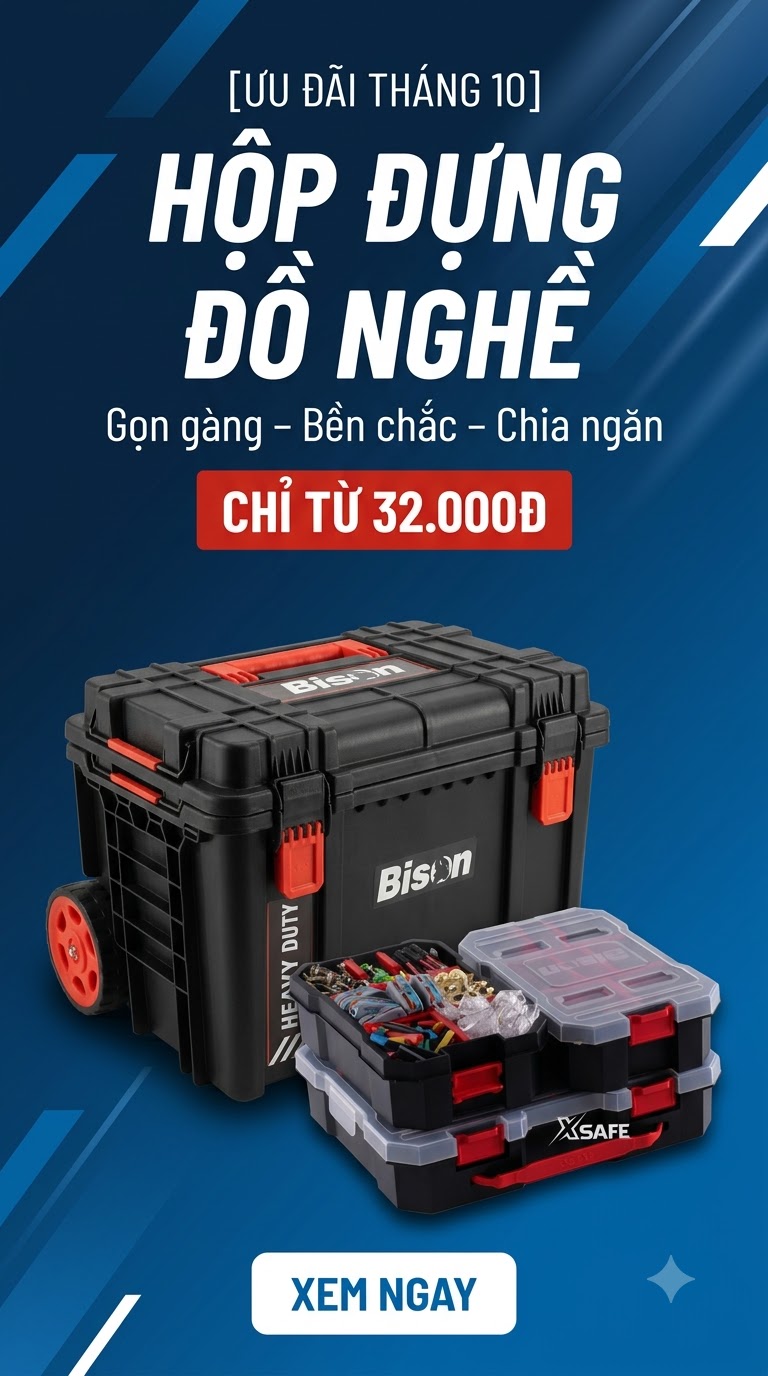Ưu đãi hộp đựng đồ nghề
