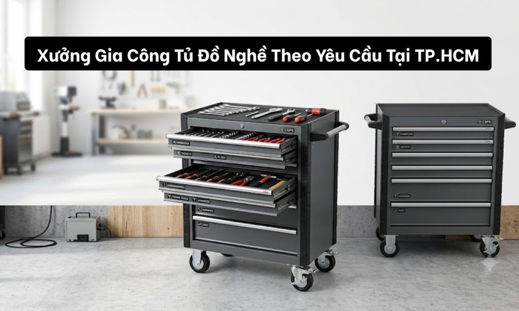 Xưởng gia công tủ đồ nghề theo yêu cầu tại tp.hcm